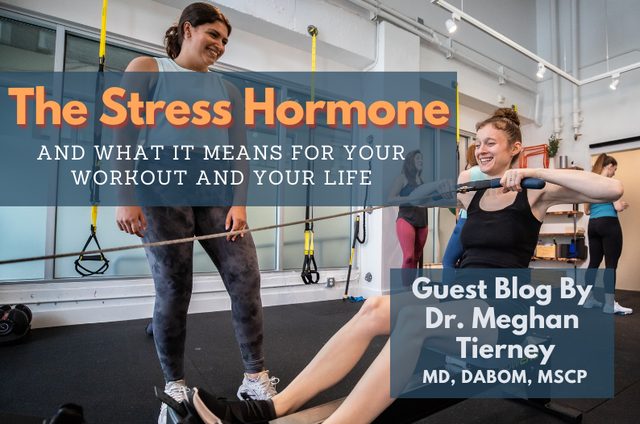 The Stress Hormone and What It Means for Your Workout and Your Life, guest blog by Dr. Meghan Tierney, MD, DABOM, MSCP for MBodied Strength